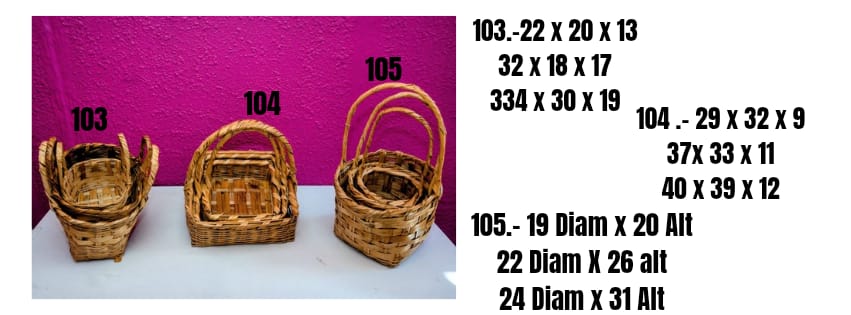 canasta para  arreglos
